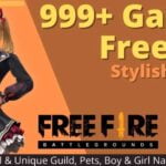 999 Garena Free Fire Stylish Names in 2022 | Cool Nicknames For Free Fire Pet Names, Guild Names, and more