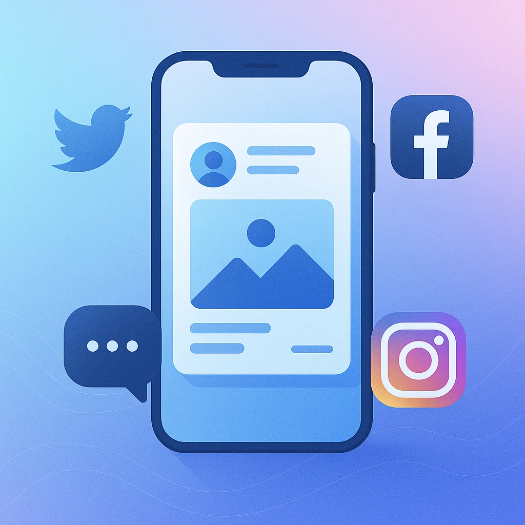 social media management service by webvistaar